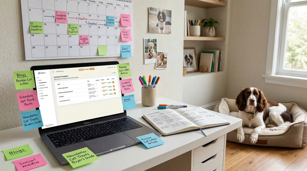 Building an SEO Content Calendar for Your Pet Business