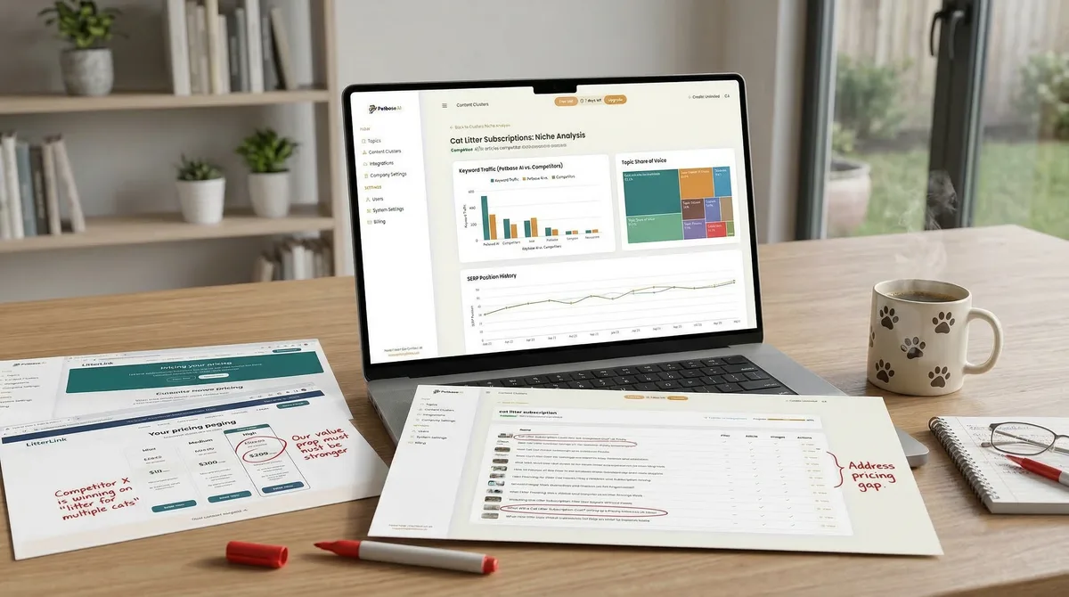 Competitor Analysis for Pet Stores: How to Find and Fill SEO Gaps