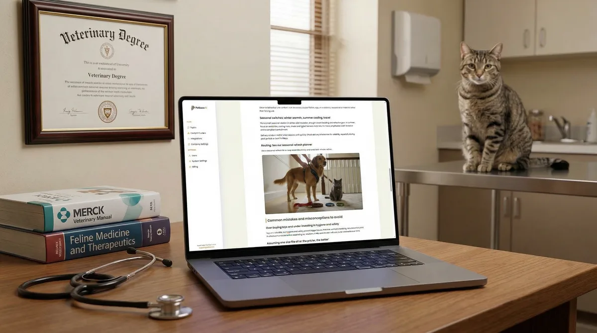How to Write Pet Health Content Google Actually Trusts