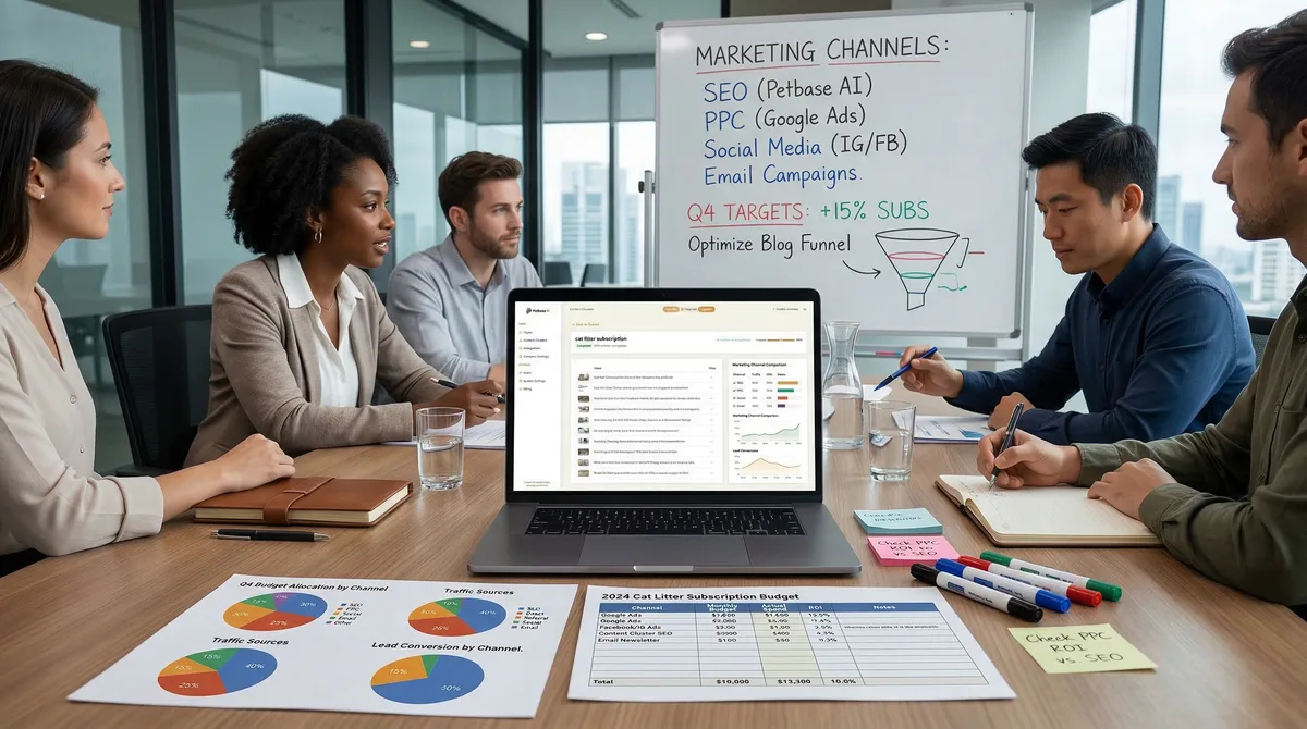 Pet Store Marketing Channels: SEO vs. Ads vs. Social