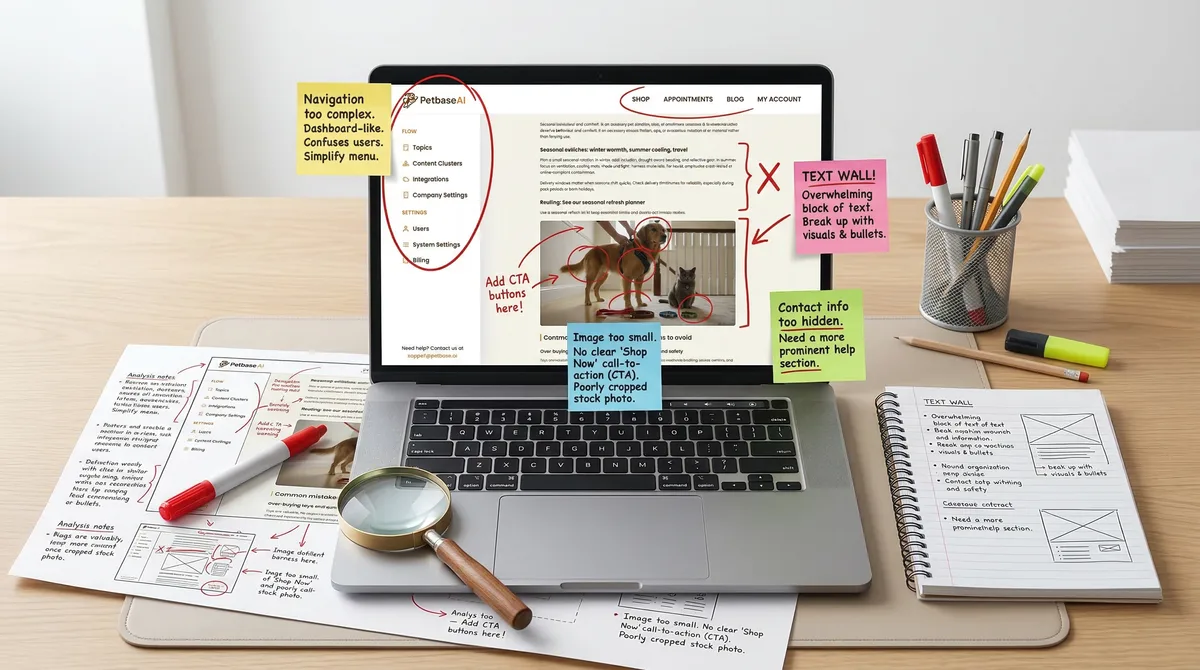 Pet Store Website Mistakes That Kill Your Conversions