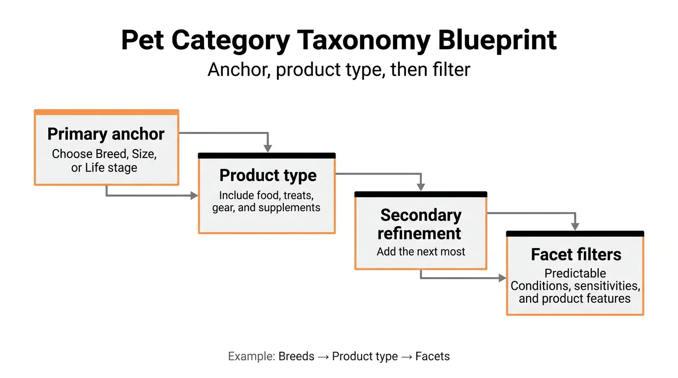 Pet Category Taxonomy Blueprint