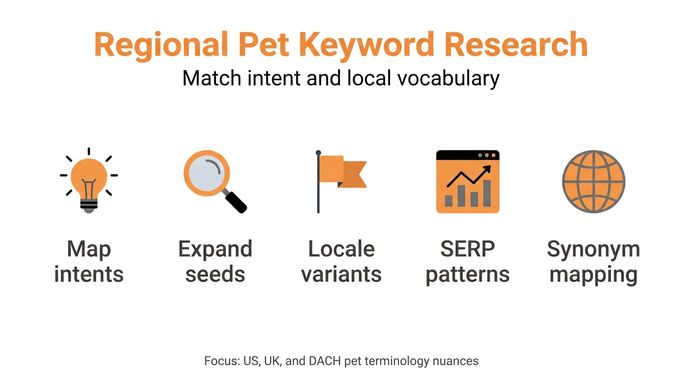 Regional Pet Keyword Research