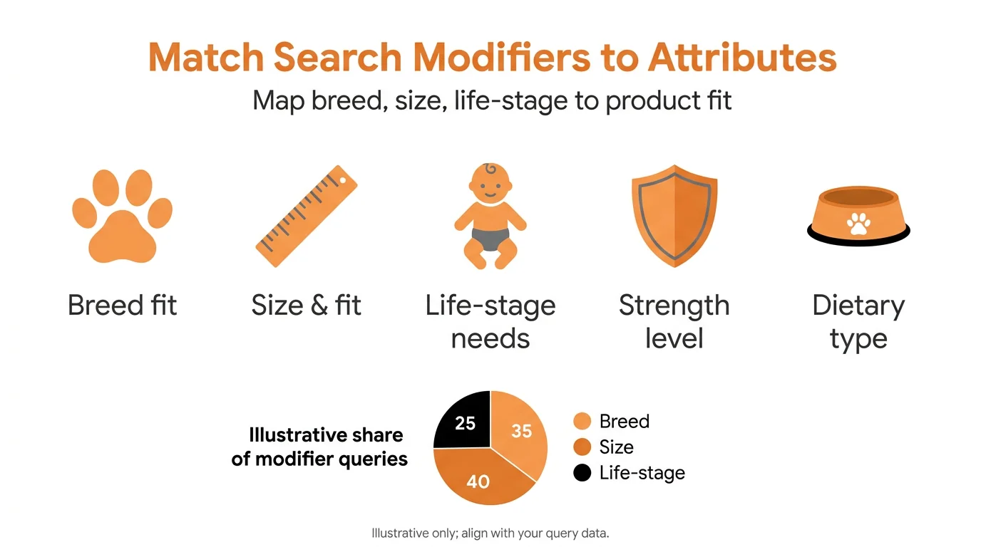 Match Search Modifiers to Attributes