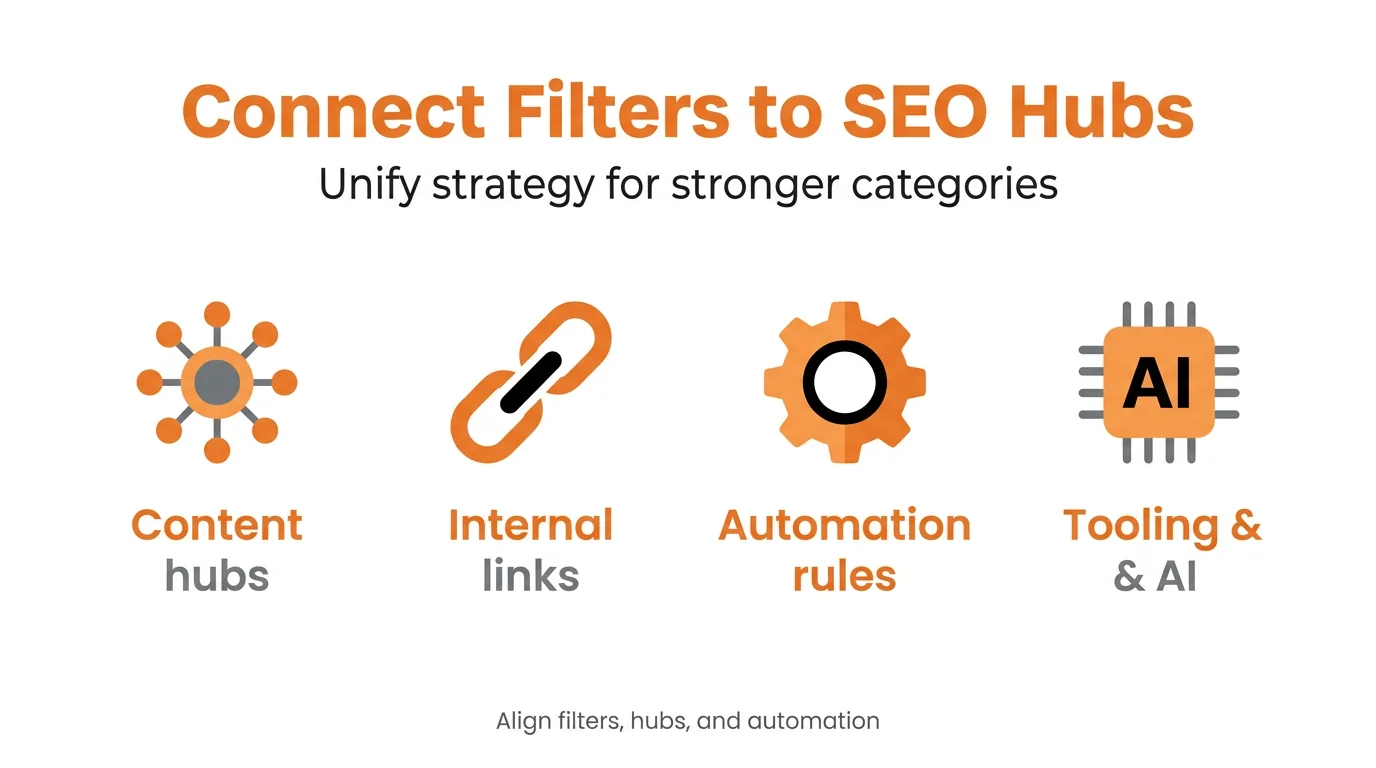 Connect Filters to SEO Hubs