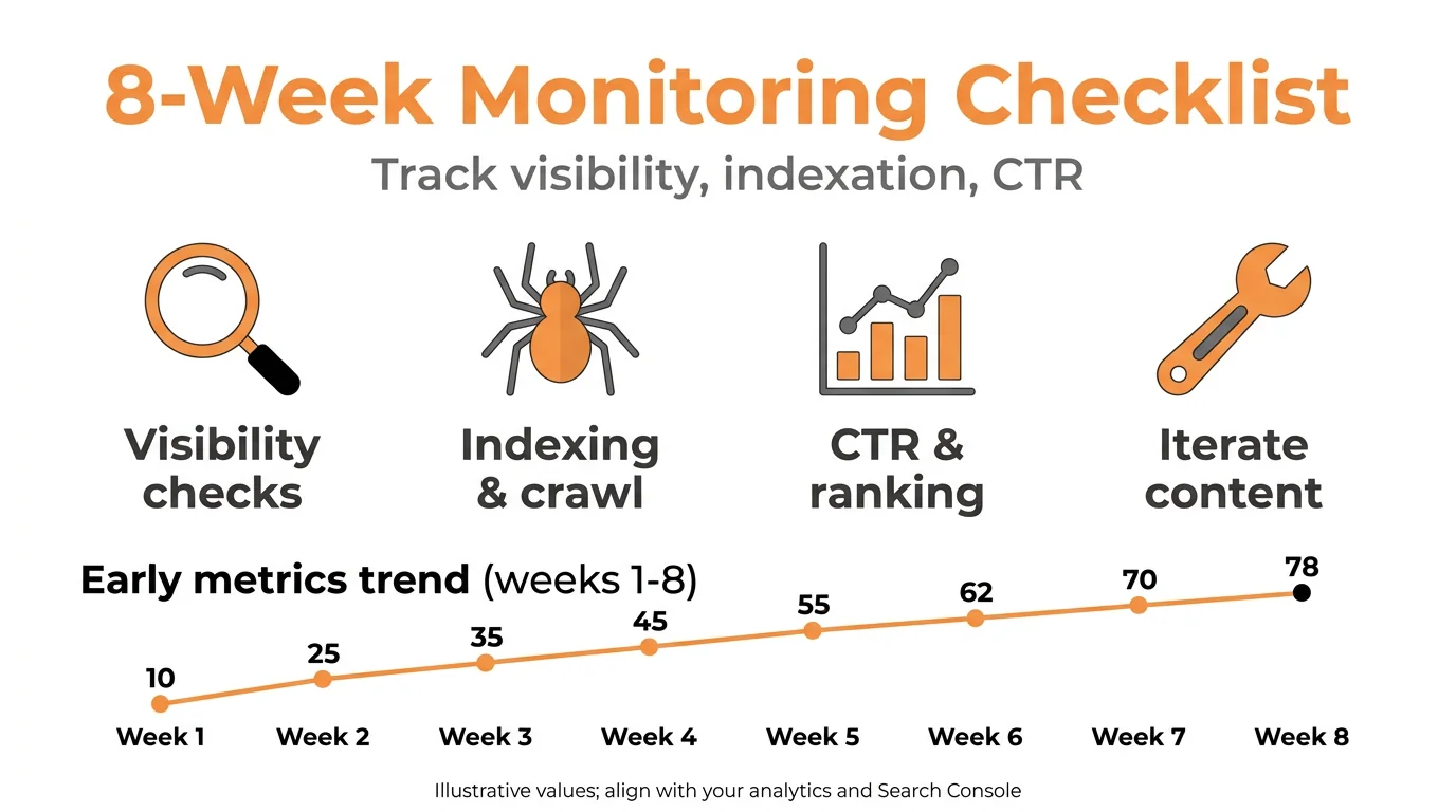 8-Week Monitoring Checklist