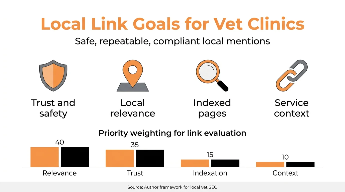 Local Link Goals for Vet Clinics