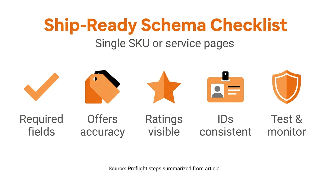 Ship-Ready Schema Checklist