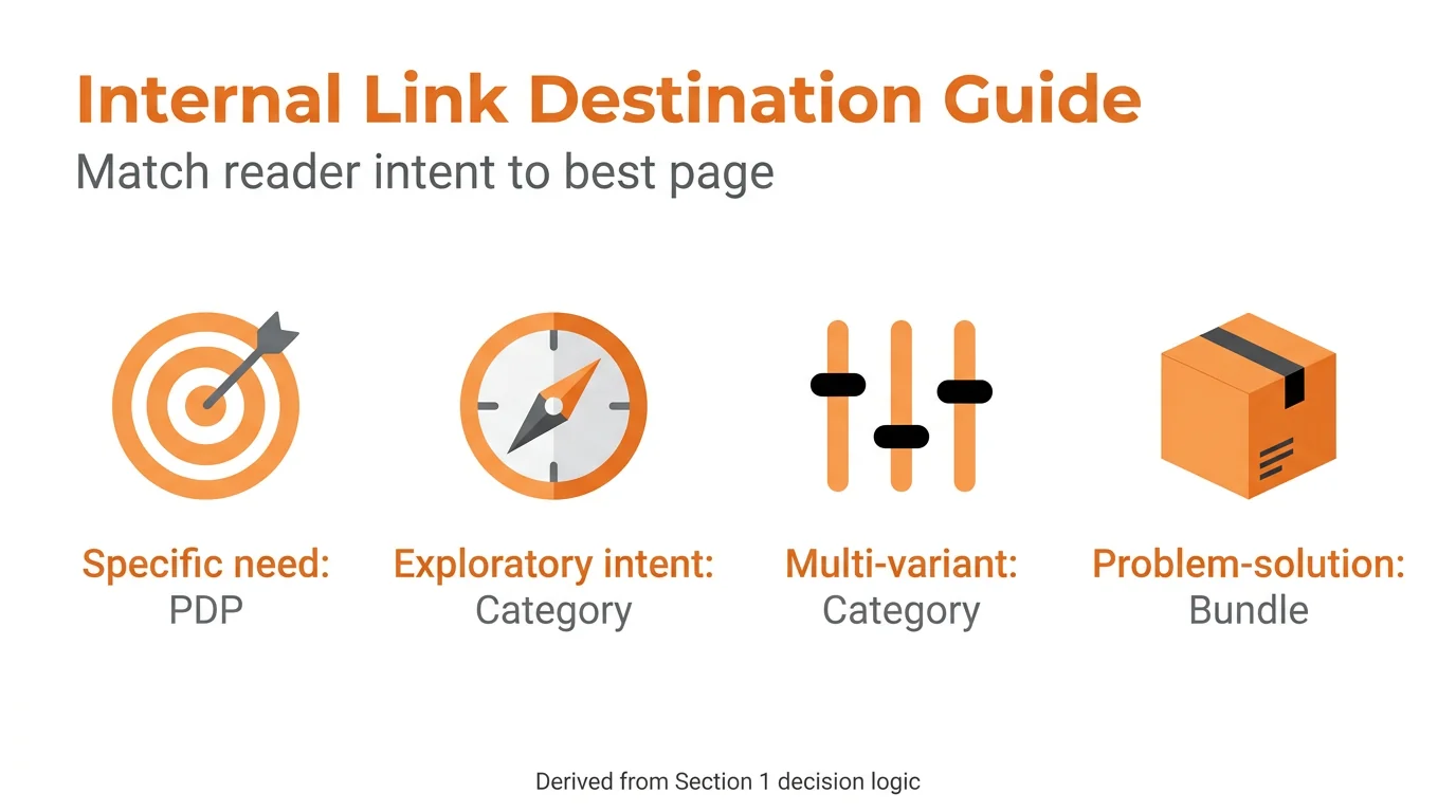 Internal Link Destination Guide