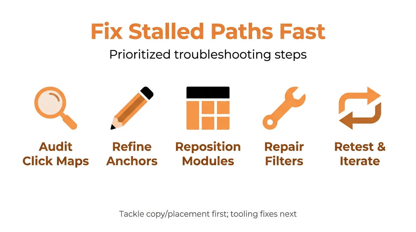 Fix Stalled Paths Fast