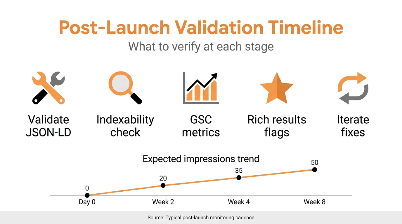 Post-Launch Validation Timeline