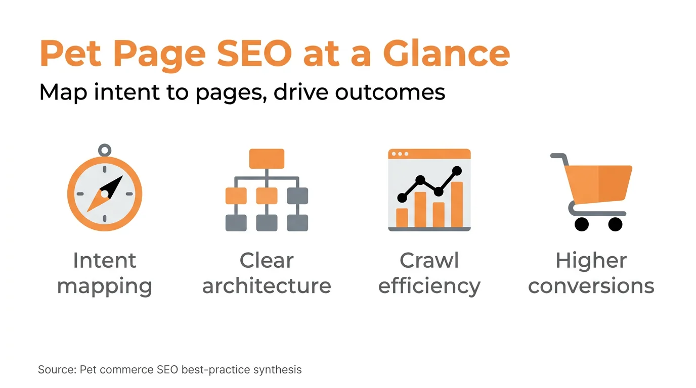 Pet Page SEO at a Glance