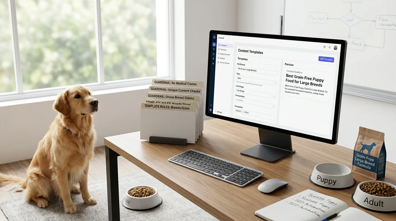 Programmatic Pet SEO: Safe Templates for Breeds, Sizes, and Life Stages