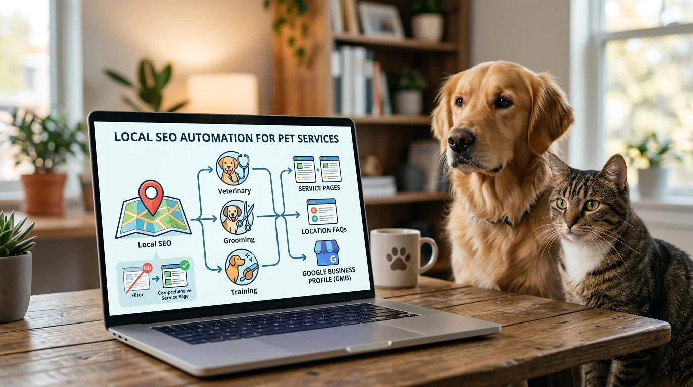 Local SEO Automation for Vets, Groomers, and Trainers: Service Pages and FAQs