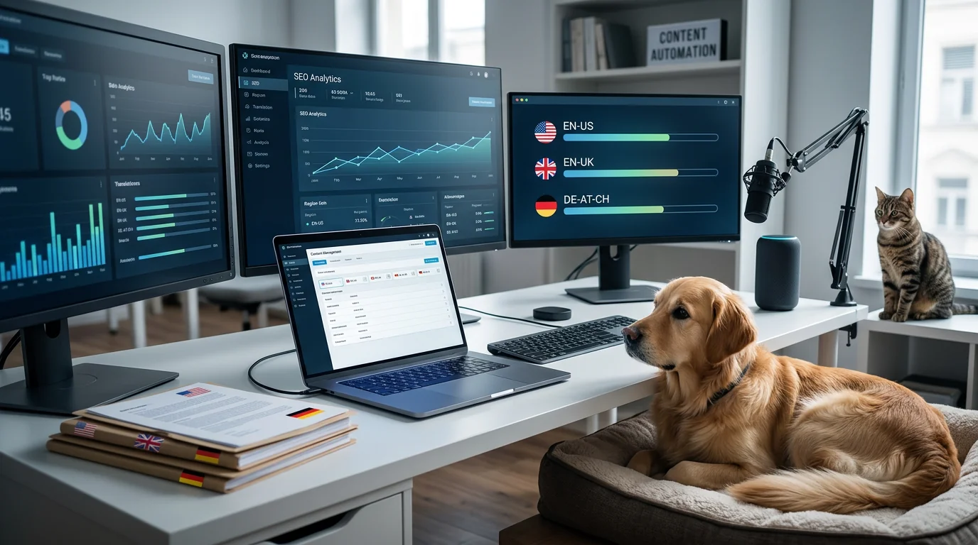 Multilingual Pet Content Automation for US, UK, and DACH Without Losing Voice