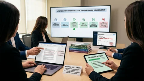 Quality Guardrails for AI Pet Content: Fact-Checking, E-E-A-T, and Medical Disclaimers