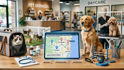 Local Topical Authority for Pet Services: Groomers, Trainers, Vets, and Daycare