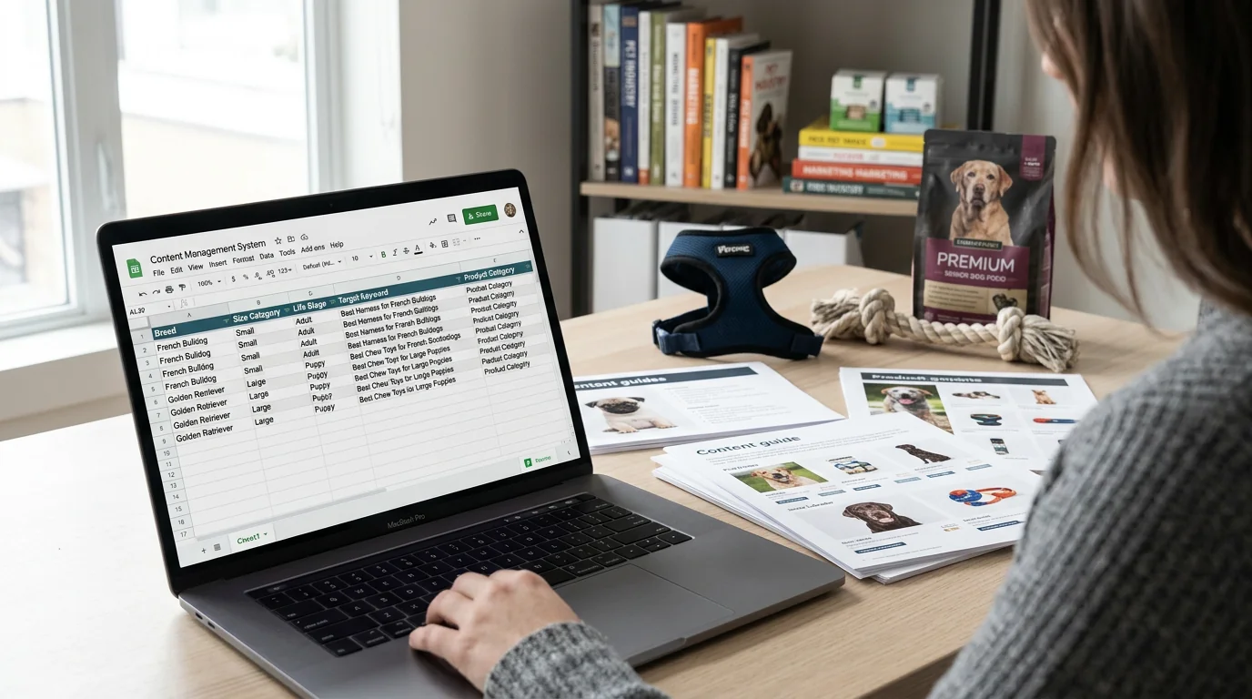 Programmatic SEO for Pet Catalogs: Safe Templates by Breed, Size, and Life Stage