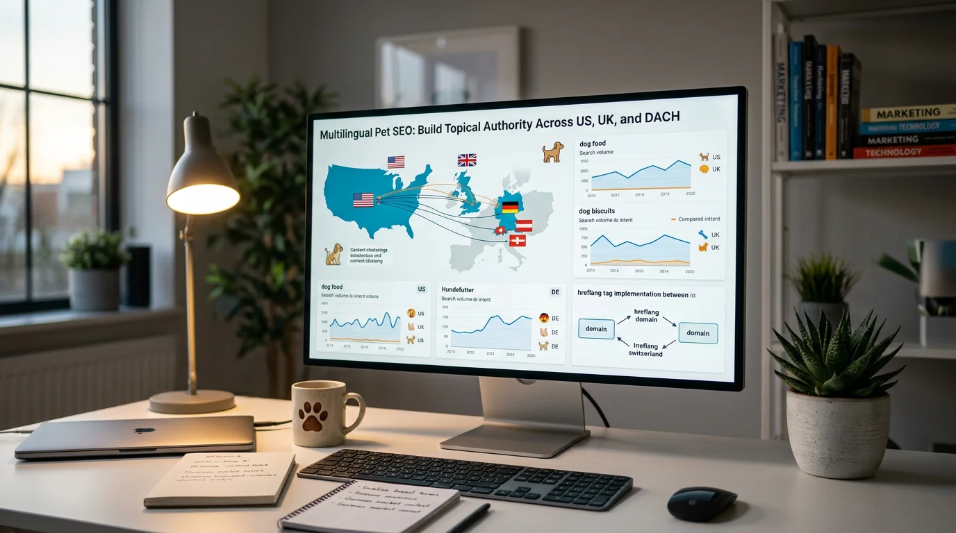 Multilingual Pet SEO: Build Topical Authority Across US, UK, and DACH
