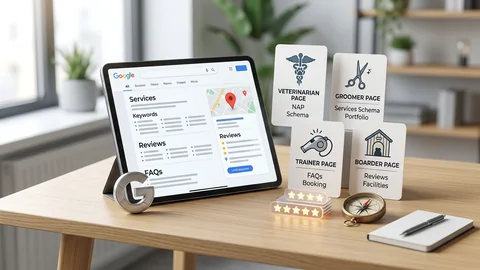 Local SEO for Pet Services: Build Vet, Groomer, and Trainer Pages That Rank and Book