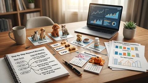Pet Keyword Research: Head Terms, Long-Tail Modifiers, and Seasonal Demand