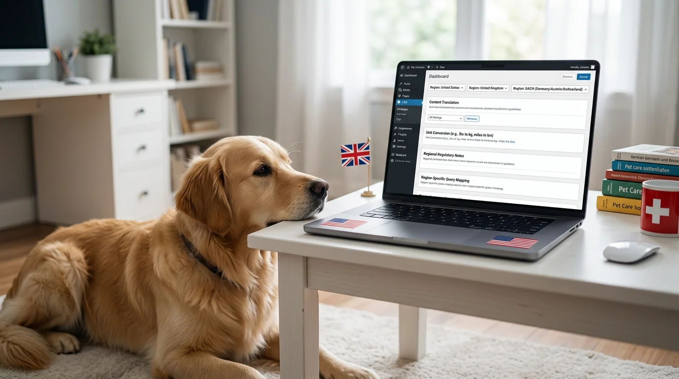 Multilingual Pet Blog Automation: US, UK, and DACH Localization