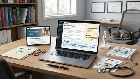 Veterinary Blog Automation With E-E-A-T: Schema, Citations, and Review Flow