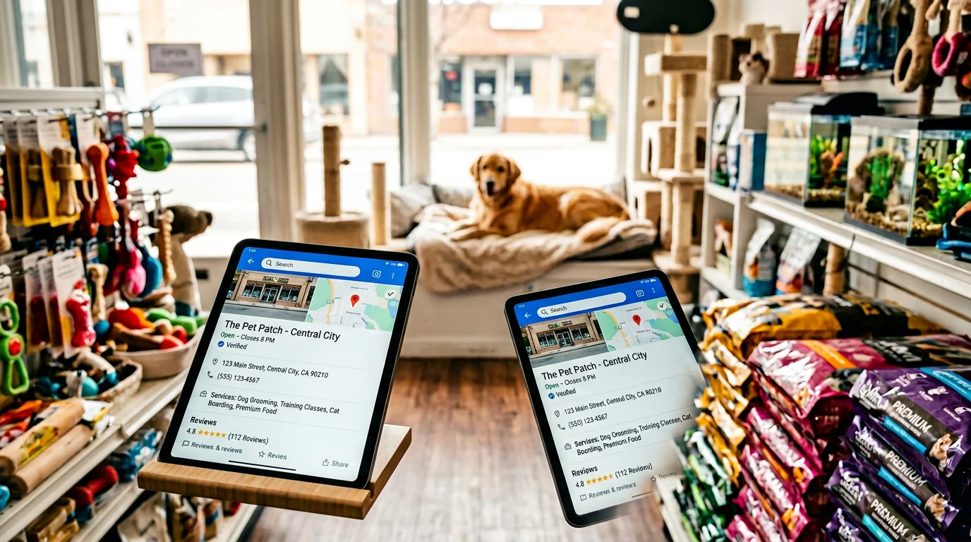 Local SEO for Pet Stores: Google Business Profile, NAP, and Service Pages