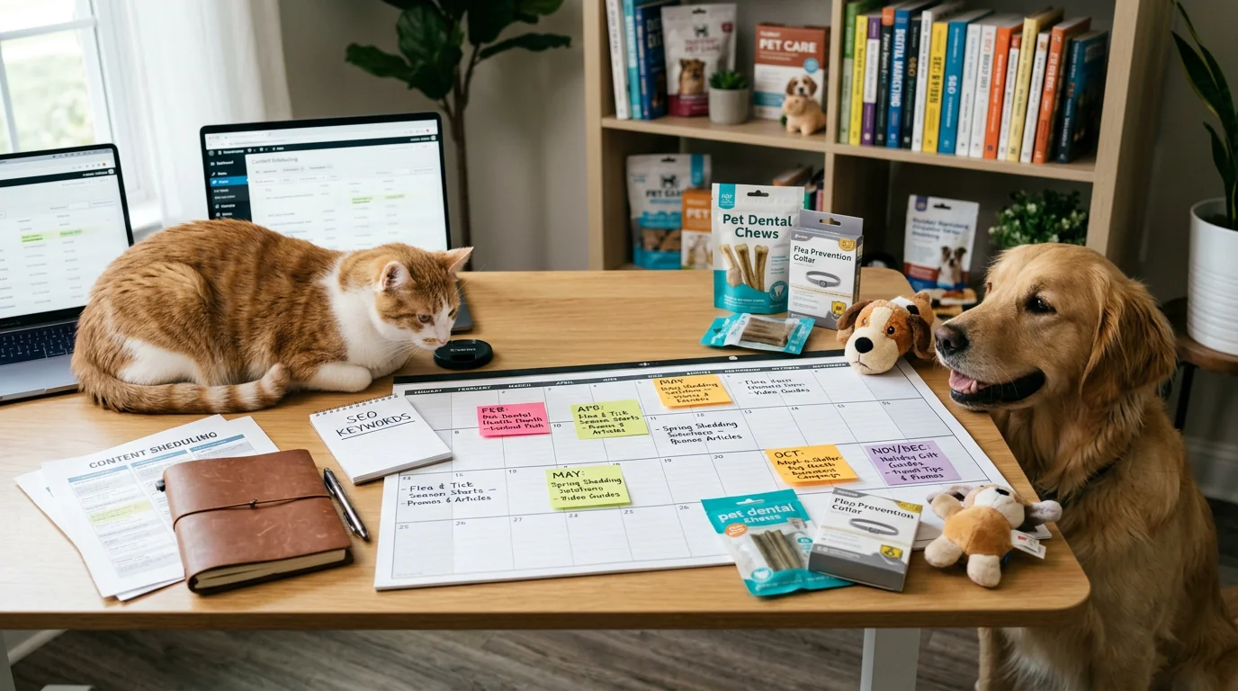 Seasonal and Event-Driven Pet SEO: A 12-Month Calendar for Retailers
