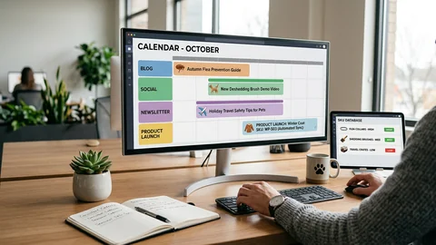 Automated Editorial Calendars for Pet Brands: Seasonal and SKU-Aware