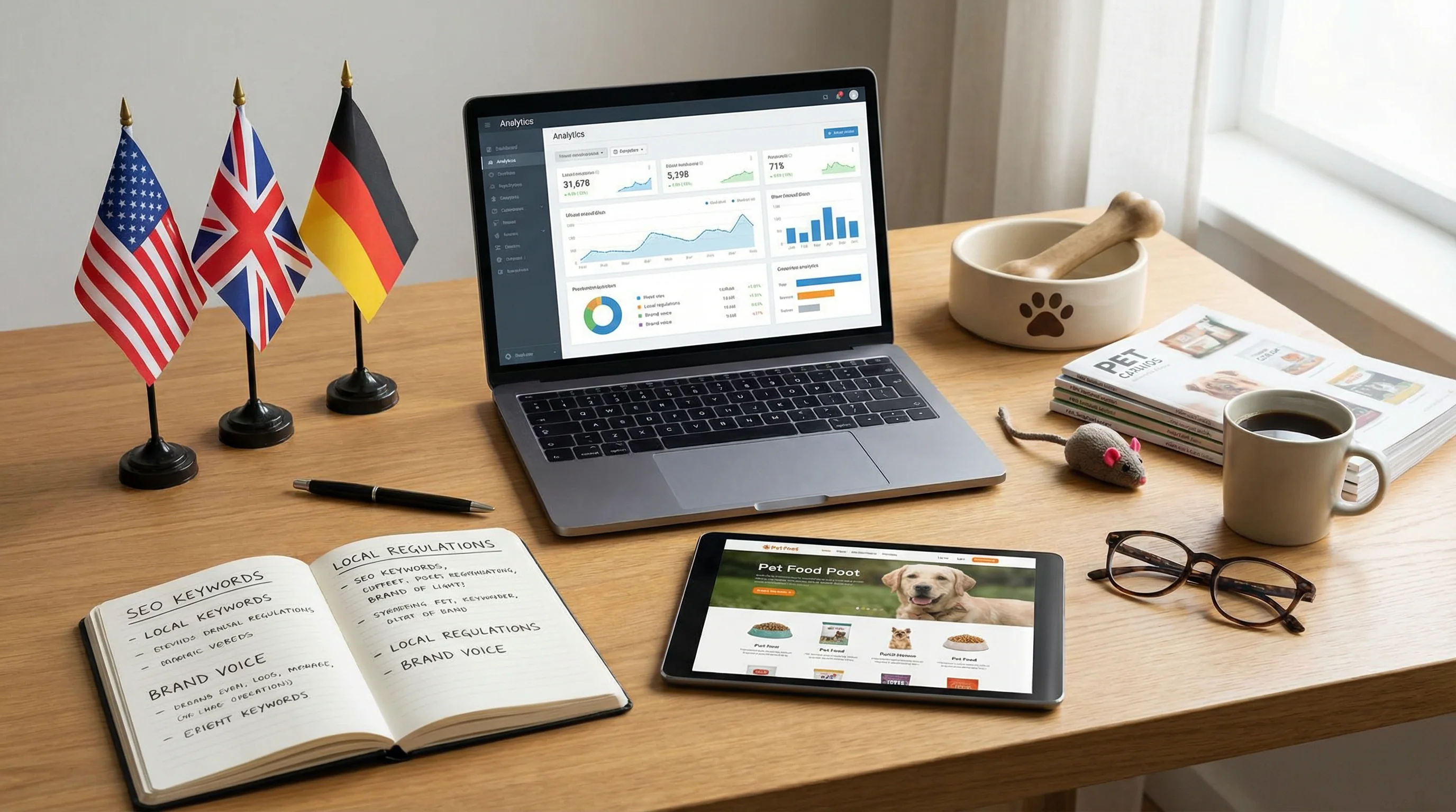 Multilingual Pet Content: Localizing for US, UK, and DACH