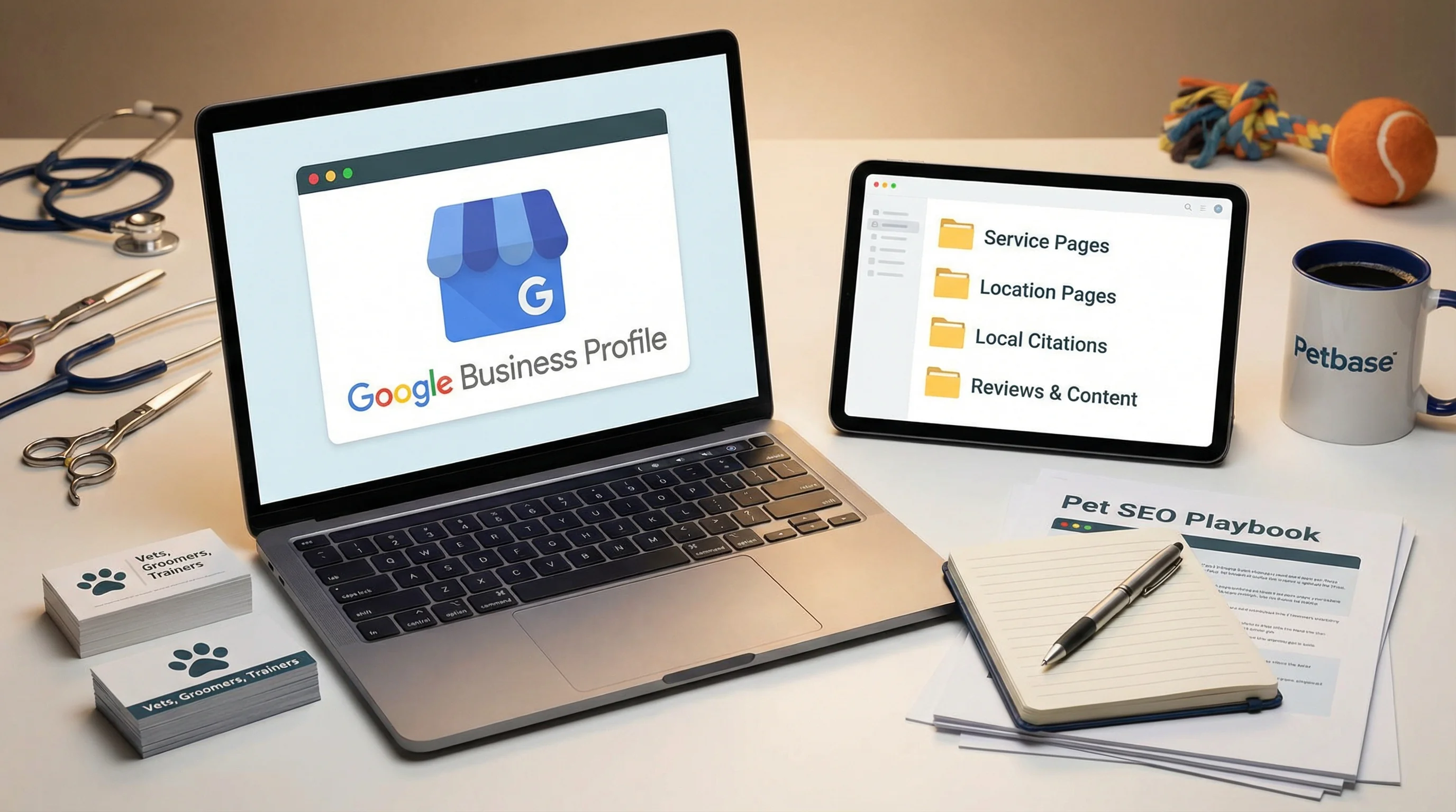 Local SEO for Vets, Groomers, and Trainers: Master GBP, Services, and Location Pages