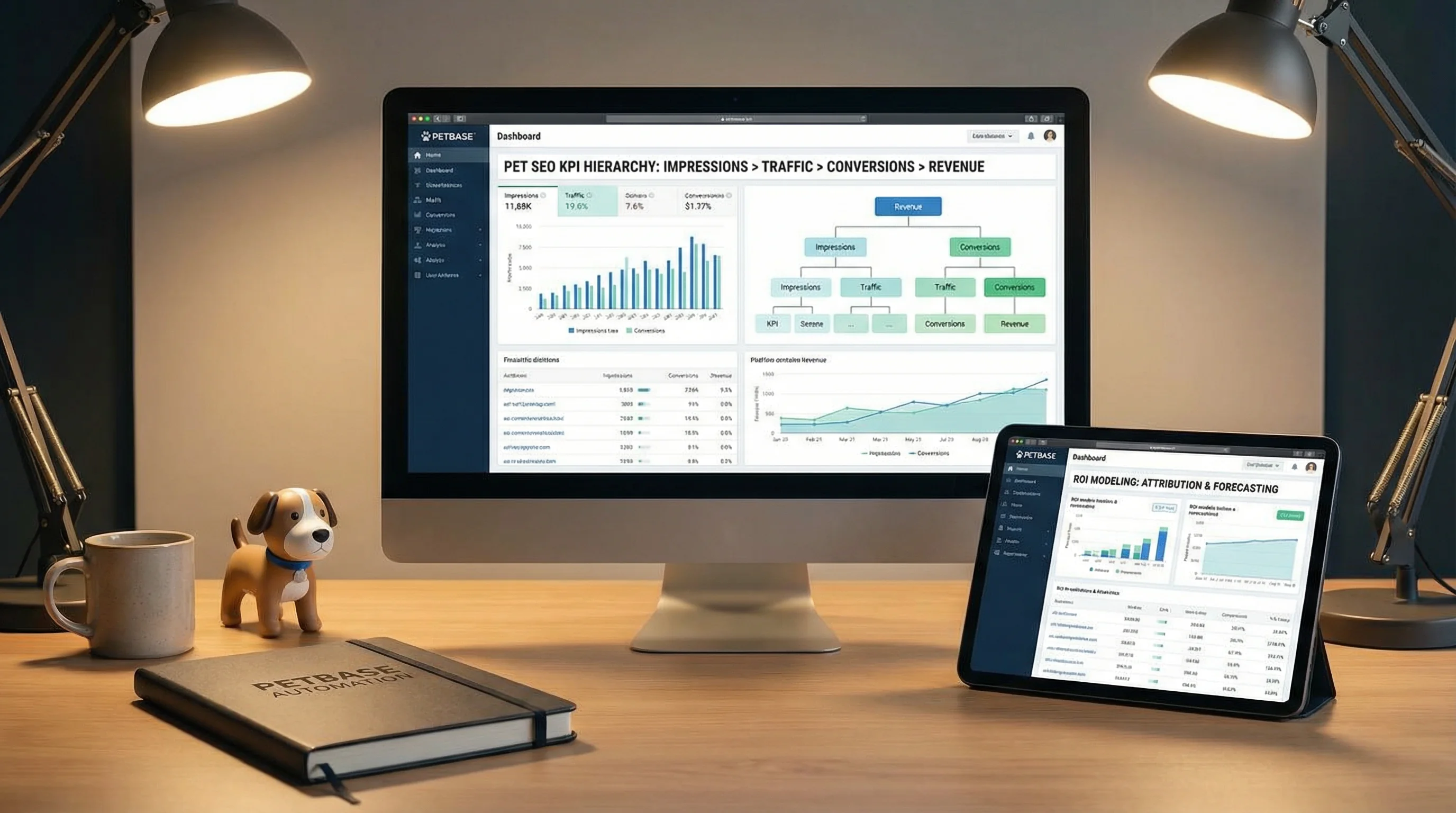 Pet SEO Analytics: KPI Tree, Dashboards, and ROI Modeling for Content and Catalog