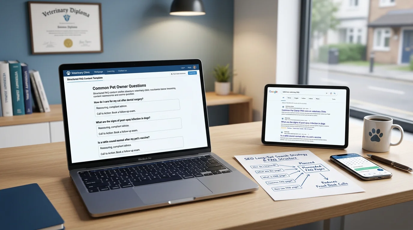 Procedure FAQs That Patients Actually Search for Veterinary SEO