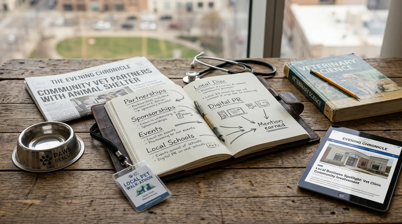 Local Link Building for Vets: Partnerships, Sponsorships, and Digital PR That Earn Mentions